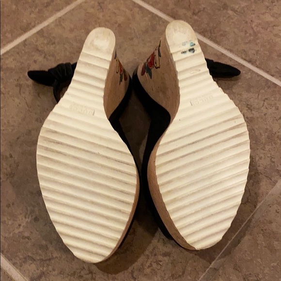 Gucci ♥️ Very Rare! Gucci Wedge tattoo - Picture 4 of 6